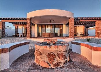 Oceanside firepit