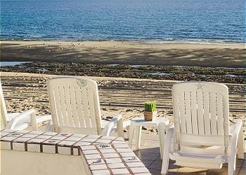 Sunbathe with an ocean view
